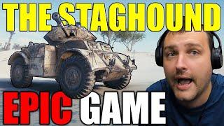 I Present You an EPIC Game with Staghound in World of Tanks!