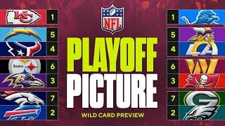 NFL Playoff Picture: Previewing EVERY Wild Card matchup of the 2025 NFL Playoffs