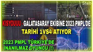 MELİSE EKİBİNDEN KISSYOUUU - GS EKİBİNE TARİHİ 1VS4 ATIYOR !!!