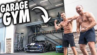 Thomas DeLauer’s EPIC Garage Gym Tour + Workout w/ Coop!