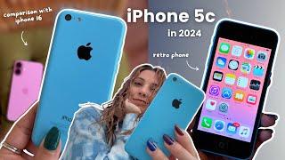 iPhone 5c in 2024  11 years later, best digicam retro look, comparison with iPhone 16