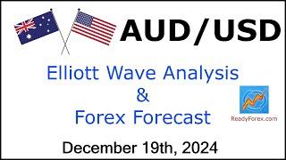 AUD USD Elliott Wave Analysis | Forex Forecast | December 19, 2024 | AUDUSD Analysis Today