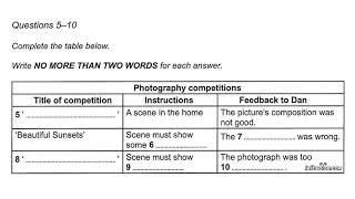 Cam 18 Test 3 IELTS Listening 2024 - with Answers