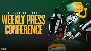 Baylor Football: Weekly Press Conference with Dave Aranda | Game 1 vs. Tarleton | August 26, 2024