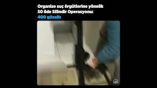 50 ilde organize suç örgütlerine yönelik Silindir Operasyonu düzenlendi