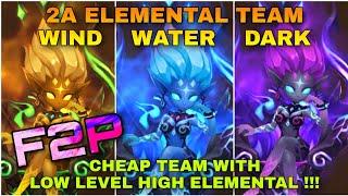 WIND WATER DARK HIGH ELEMENTAL 2A TEAM SUMMONERS WAR