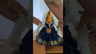 varalakshmi amman alangaram//simple blouse designs for varalakshmi amman #varalakshmi #decoration