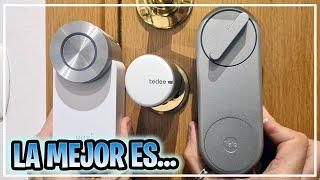 Comparativa Cerraduras Inteligentes - YALE Linus - NUKI 3.0 Pro - TEDEE Lock