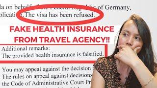 Refused Ang Visa Dahil sa FAKE na Travel Insurance na Galing sa Agency!!