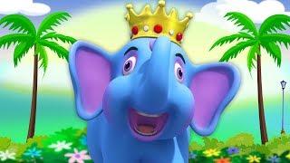 Hathi Raja Kahan Chale | Hindi Rhymes | हाथी राजा कहाँ चले | Kids Channel India | Nursery Rhymes