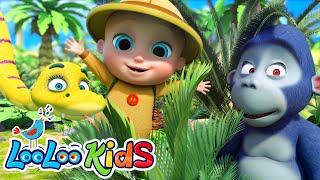 Down in The Jungle- LooLoo Kids Nursery Rhymes and Kids Songs