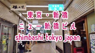 【築49年】ニュー新橋ビル（JR新橋駅）を散策 walking in Shimbashi "New Shimbashi Building" 2020.03