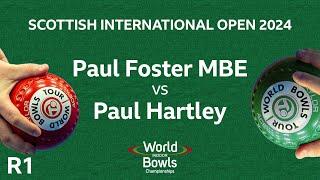 Scottish International Open 2024 -  Paul Foster MBE vs Paul Hartley - Day 1 Match 3