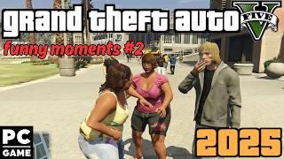 GTA 5 TRACEY Show for FEMALE FALLS & FAILS #2 - GTA V funny moments 2025