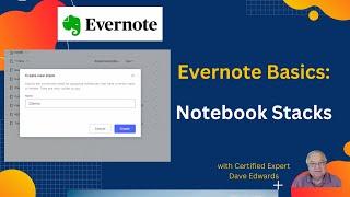 Evernote Basics: Notebook Stacks