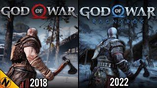 God of War Ragnarök vs God of War [2018] | Direct Comparison