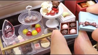 RE-MENT Petit Chocolaterie Miniature Chocolate Shop RE-MENT Petit Sample Unboxing