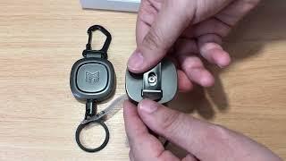 MNGARISTA Heavy Duty All Metal Construction Retractable Badge & Keychain Holders Review 5-23-23