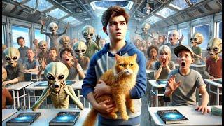 Galactic Academy Panic: 'Contain That Creature!' Human: 'It's Just a Cat!' | Sci-Fi Stories