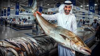 fresh SEAFOOD and FISH for $1 - secret place in Dubai - do NOT GO to DUBAI RESTAURANTS