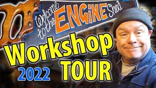 The Engine Shed Workshop Tour NEW 2022 Version #shoptour