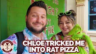 Chloe Tricked Me into Getting Rat Pizza at Disney's Hollywood Studios