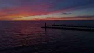 South Haven Sunset  Stunning 4K video