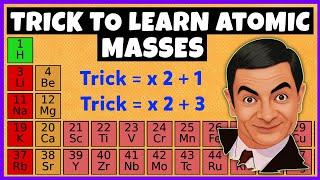 Trick to Learn Atomic Masses of First 30 Elements of the Periodic Table