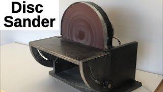 How to Make a Disc Sander- DIY 12 inch Disc Sander