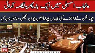 Another riot in the Punjab Assembly