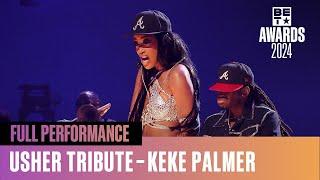 Keke Palmer Performs Usher's Late 90's Classic "You Make Me Wanna" | BET Awards '24