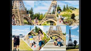 हम पहुँच गए पेरिस Eiffel Tower replica