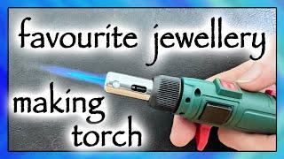 Favourite mini torch for jewellery making (back in Lidl)