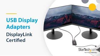 USB-A Display Adapter Family / DisplayLink | StarTech.com