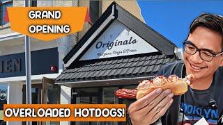 Crazy Hotdog and Burger Combinations - Grand Opening at Westfield, NJ!  1950 Originals!