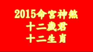 2015命宮神煞,十二歲君,十二生肖運勢