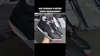 AIR JORDAN 4 RETRO “BRED REIMAGINED”
