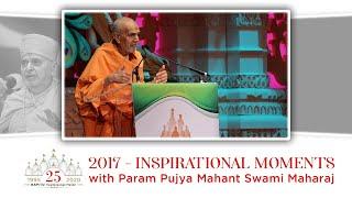 LM25 Video for Week 40: Memorable Inspirations by Mahant Swami Maharaj – 2017