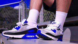 NIKE AIR MAX 90  "HYPER ROYAL " REVIEW + ON FEET