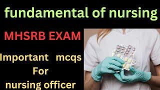 RRB 2024 NURSING SUPERINTENDENT EXAM PREPARATION-on subject  fundamental of nursing