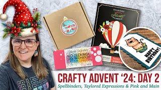 Day 2  Crafty Advent 2024 #craftyadvent2024 | Crafty Advent Calendar Vlogmas