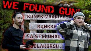 Exploring abandoned bunker of Finland military line \ Salpa-Linja