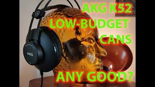 AKG K52 Headphones in-depth review