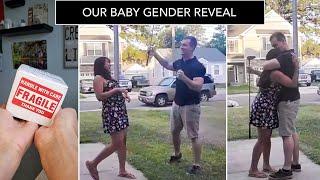 OUR GENDER REVEAL! | Fun virtual gender reveal and reaction video