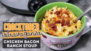 CHICKEN BACON RANCH STEW SLOW COOKER MEAL: Crocktober * Easy Crockpot Recipe from Food Storage