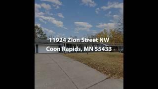 11924 Zion Street NW Coon Rapids MN 55433 | 3 Bedroom Home For Sale