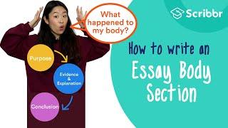 How to Write Strong Essay Body Paragraphs – with REAL Example | Scribbr 