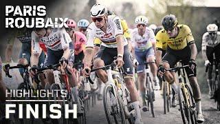 Highlights: 2024 Paris-Roubaix finish | 4/7/24 | Cycling on NBC Sports