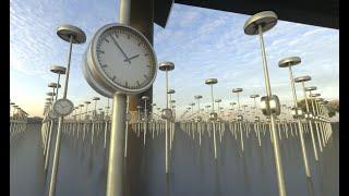 Street Light 1 with Station Clock Blender-2.83 Version