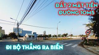 BÁN ĐẤT ĐÀ NẴNG - 2 MẶT TIỀN SÁT BIỂN